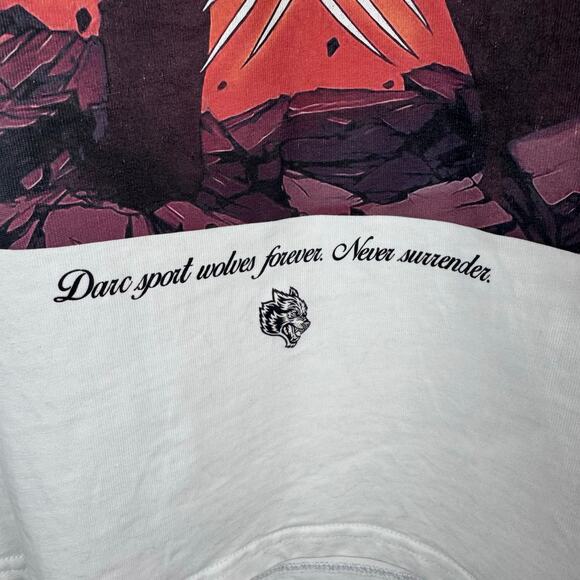 Darc Sport x Marvel Wolverine 'Still Standing' White Graphic Tee (410/1000) Sz L - Picture 3 of 9